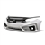 TT-STYLE FIBERGLASS  CARBON FIBER FRONT BUMPER FOR 2016-2020 HONDA CIVIC SEDAN