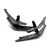 Carbon Fiber Front Bumper Canards for 2023-2025 Honda Civic Type R