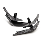 Carbon Fiber Front Bumper Canards for 2023-2025 Honda Civic Type R