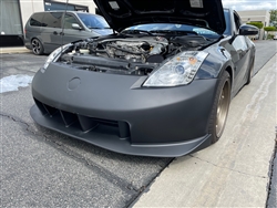 2003-2009 NISSAN 350Z NISMO V.3 STYLE FRONT BUMPER COVER PP PLASTIC UNPAINT