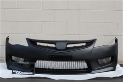 06-11 HONDA CIVIC 4D JDM TYPE-R FRONT BUMPER COVER W/GRILL (PP)