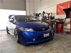 2006-2011 Honda Civic 4dr Mugen RR Front Bumper W/ Fog (Urethane)
