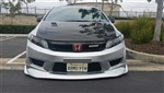 2012-2015 HONDA CIVIC  JDM TYPE-R FRONT BUMPER COVER