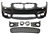 2011-2013 BMW E92 LCI 2D M4 STYLE FRONT BUMPER COVER PP W/ FOGLIGHT