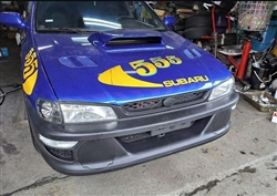 93-01 SUBARU IMPREZA STI 22B Style Front Bumper Cover Unpaint PP