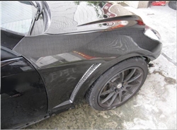 09-10 HYUNDAI GENESIS 2DR H1 STYLE CARBON FIBER FENDER SET.