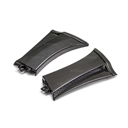 CARBON FIBER FENDER CAPS FOR 2008-2014 SUBARU STI / 2011-2014 WRX
