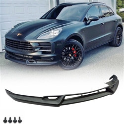 19-21 PORSCHE MACAN BASE/ S TA STYLE FRONT LOWER SPOILER LIP PU