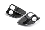 CARBON FIBER FOG LIGHT SURROUND FOR 2015-2017 SUBARU WRX / STI