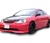 01-03 Honda Civic 2/4dr Front Bumper Lip T-R Style (PU)