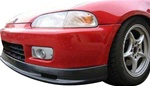 92-95 Honda Civic 2/3dr Front Bumper Lip M Style (PU)
