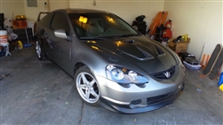 MG-STYLE CARBON FIBER HOOD FOR 2002-2007 ACURA RSX