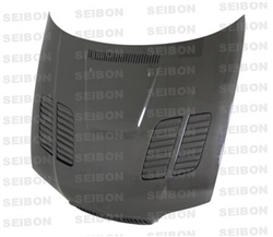 GTR-STYLE CARBON FIBER HOOD FOR 2004-2006 BMW E46 3 SERIES COUPE