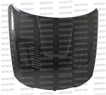 GTR-STYLE CARBON FIBER HOOD FOR 2006-2008 BMW E90 3 SERIES SEDAN
