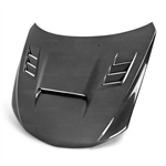 CW-STYLE CARBON FIBER HOOD FOR 2008-2014 SUBARU WRX  STI