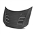 TS-STYLE CARBON FIBER HOOD FOR 2012 HONDA CIVIC SEDAN  2012-2013 HONDA CIVIC COUPE