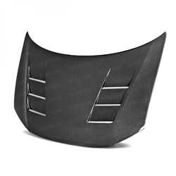 TS-STYLE CARBON FIBER HOOD FOR 2012 HONDA CIVIC SEDAN  2012-2013 HONDA CIVIC COUPE