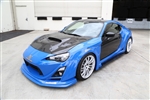 FA-STYLE CARBON FIBER HOOD FOR 2013-2020 SCION FRS  TOYOTA 86  SUBARU BRZ
