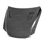 TV-STYLE CARBON FIBER HOOD FOR 2014-2020 LEXUS IS