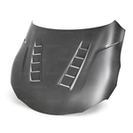 TS-STYLE DRY CARBON HOOD FOR 2020-2023 TOYOTA GR SUPRA
