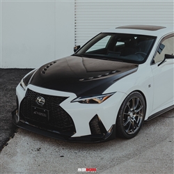 BT-STYLE CARBON FIBER HOOD FOR 2021-2022 LEXUS IS 300  IS 350 F SPORT