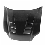 TS-Style Carbon Fiber Hood For 1996-1998 Honda Civic