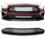 18-23 Ford Mustang Honeycomb Front Bumper Upper Grille Matte Black ABS
