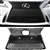 14-16 Lexus IS250 IS350 FSport Direct Replacement Front Mesh Grille - ABS