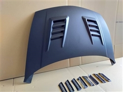 06-11 HONDA CIVIC JDM J'S STYLE HOOD PUR PLASTIC UNPAINTED