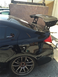 js racing style spoiler frp civic 2012+ 4door