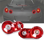2009-2024 Nissan R35 GTR Red LED Tail Lights