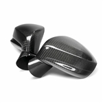 Carbon fiber mirror covers for 2009-2024 Nissan GT-R