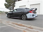 16-18 HONDA CIVIC 4DR TYPE-R REAR BUMPER COVER+ Rear Diffuser