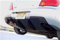 2002-2007 Subaru Impreza WRX STi KS Style Rear Diffuser - Carbon Fiber
