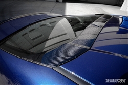 CARBON FIBER REAR ROOF SPOILER FOR 2013-2020 SCION FRS  TOYOTA 86  SUBARU BRZ