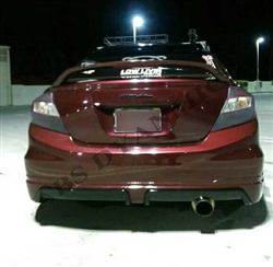 2012 HONDA CIVIC 4DR MUGEN STYLE REAR LIP WITH CARBON LOOK DIFFUSER