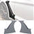 15-21 Ford Mustang GT350 Style Front Side Fender Scoops Trim Unpainted PP