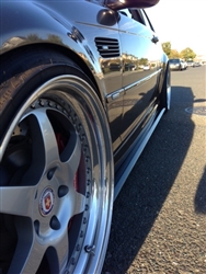 BMW E46 M3 Side Skirt Extensions Splitters Diffusers - FRP