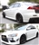 2008-2013 MITSUBISHI LANCER EVOLUTION EVO X 10 V2 SIDE SKIRT EXTENSIONS SPLITTERS DIFFUSERS - FRP
