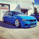 BMW F30 Sedan Side Skirt Diffuser Extensions Splitters - Carbon Fiber