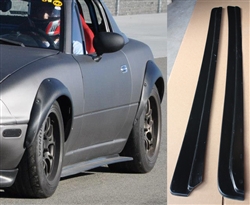 1990-1997 MAZDA MIATA NA SIDE SKIRT DIFFUSERS SPLITTERS EXTENSIONS