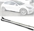 2017-2023 Tesla Model 3 V Matte Black Side Skirts Extension 6PC PP
