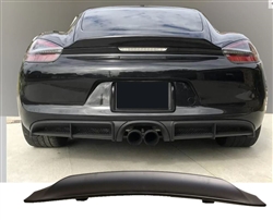 13-16 PORSCHE 981 CAYMAN GT4 DUCK TAIL TRUNK SPOILER WING
