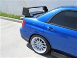 02-07 SUBARU IMPREZA WRX STI STYLE TRUNK SPOILER ABS