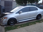 06-11 Honda Civic 4Dr Mugen RR Side Skirts