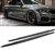 2017-2020 BMW 5 SERIES G30 M-PERFORMANCE STYLE SIDE SPLITTERS (PAIR) (POLYPROPYLENE)