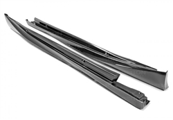 OEM-STYLE CARBON FIBER SIDE SKIRTS FOR 2014-2020 LEXUS IS