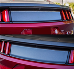 15-23 Ford Mustang Trunk Decklid Trim Cover Panel Carbon Fiber Hydro Dip