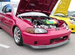 Crow Style Bumper with Carbon Fiber Lip 92-95 civic 2dr/3dr