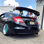 js racing style spoiler frp civic 2012+ 2-door